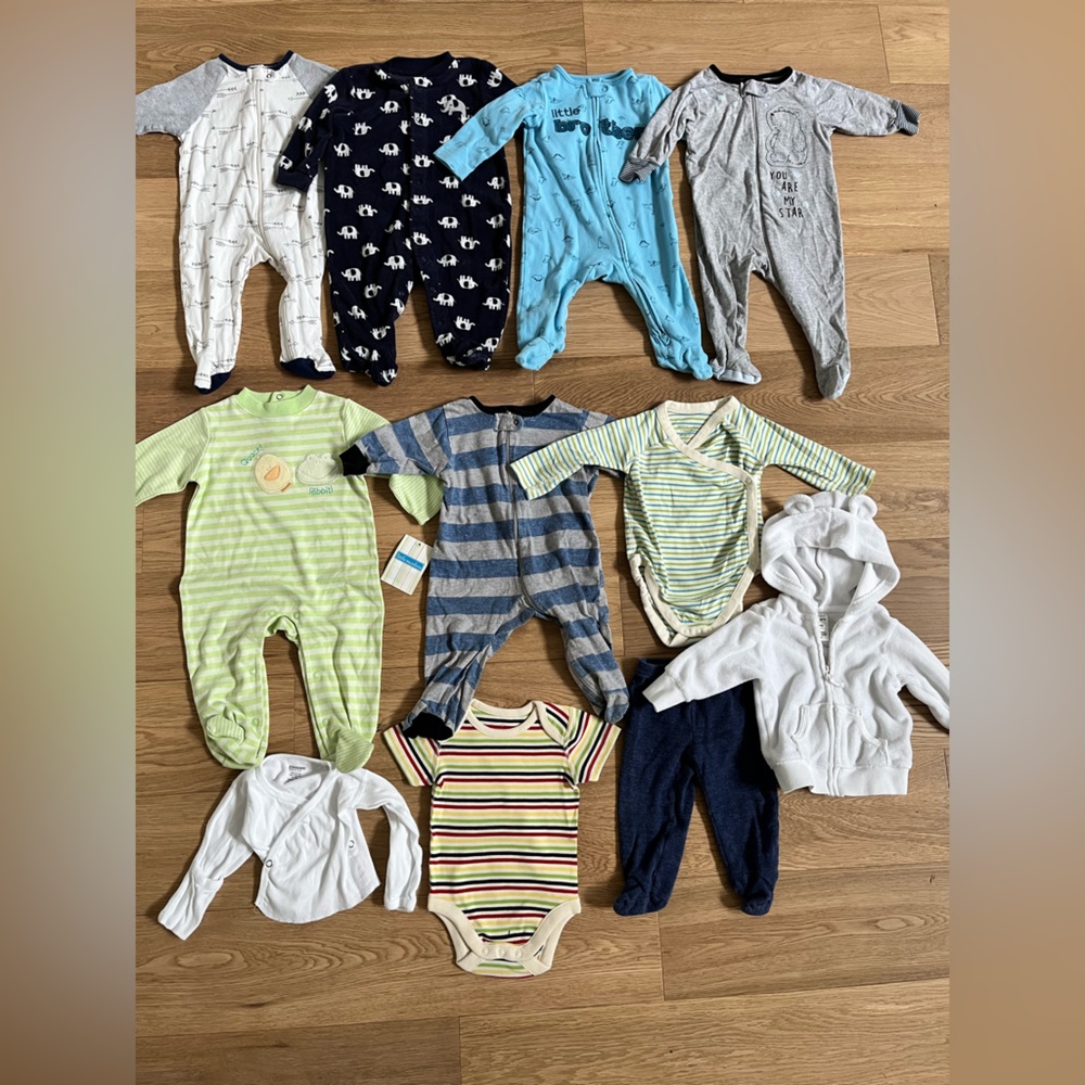 Baby boy bulk clothing lot size 3-6 months